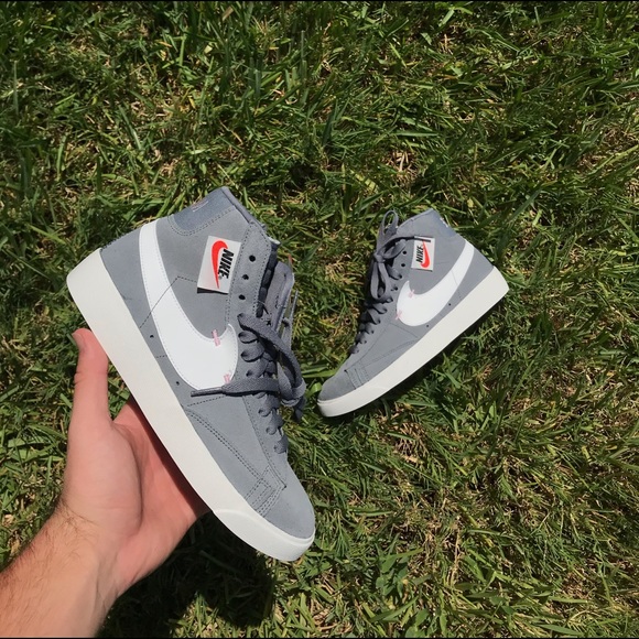 nike blazer mid rebel wolf grey